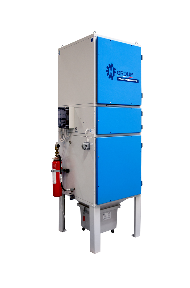 filtro a cartucce pulsatron compact atex hf group