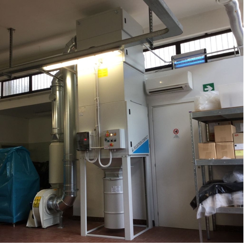 Odpylacz patronowy PULSATRON COMPACT™ – modułowy system do efektywnej filtracji pyłów w środowisku przemysłowym. filtr patronowy pulsatron compact hf group