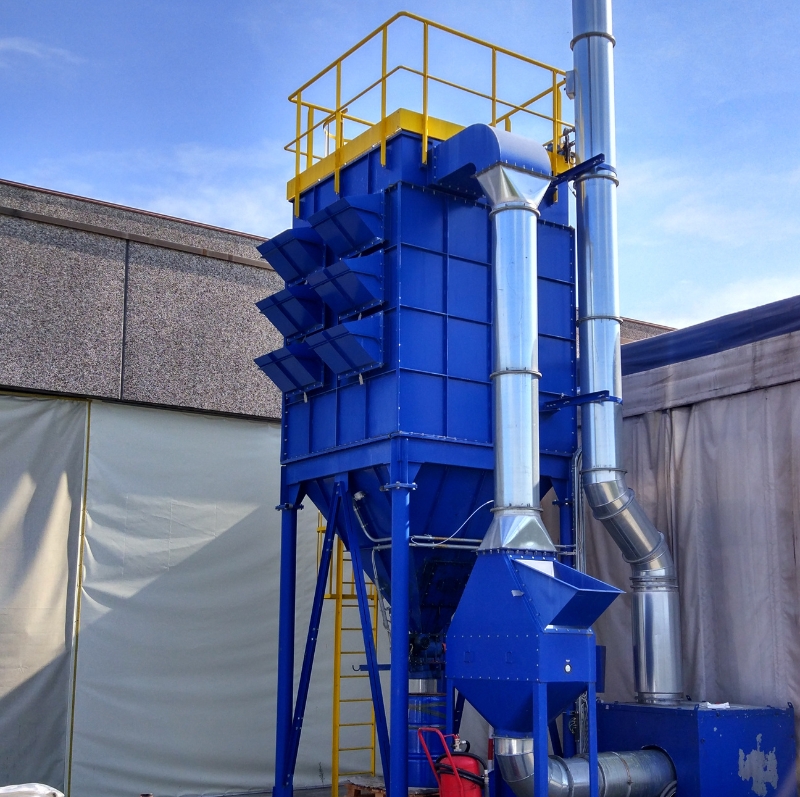 Poznaj odpylacze workowe HJL BAG do zbierania pyłów i dymów przemysłowych – wysoka wydajność i trwałość, dostępne również w wersji ATEX. filtry workowe hjl bag hf group